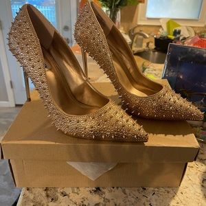 Steve Madden heels size 11 Rose gold